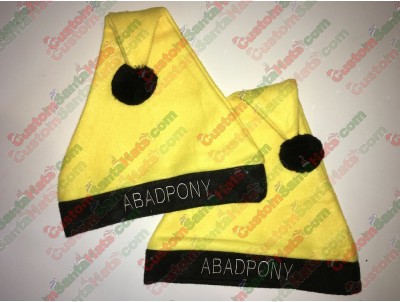 Yellow Santa Hat ID-12