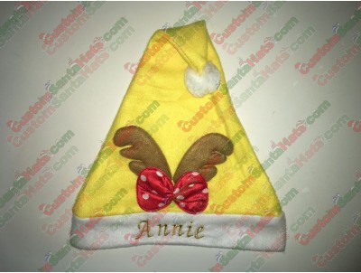 Yellow Santa Hat ID-15