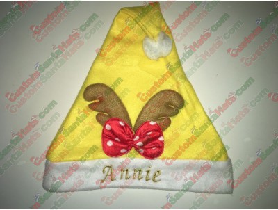 Yellow Santa Hat ID-16
