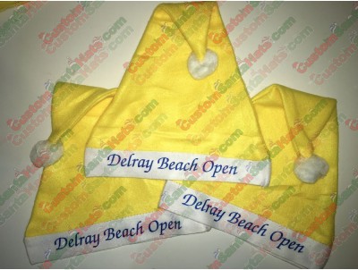 Yellow Santa Hat ID-17