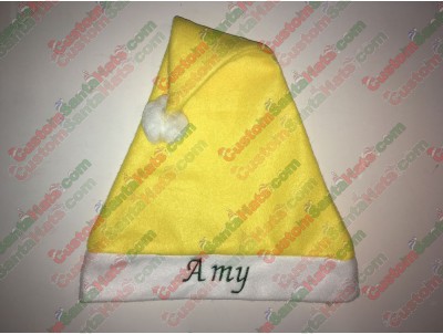 Yellow Santa Hat ID-19
