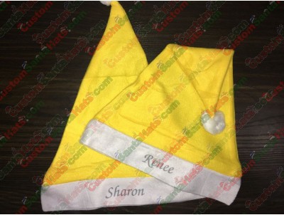 Yellow Santa Hat ID-20