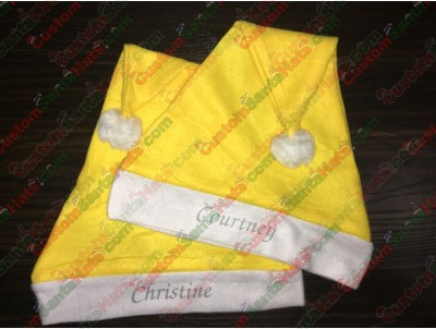 Yellow Santa Hat ID-21