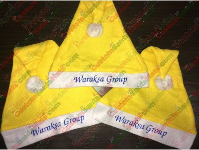 Yellow Santa Hat ID-24