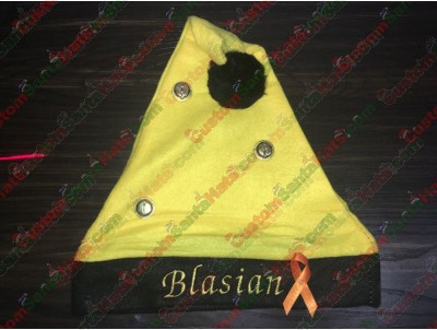 Yellow Santa Hat ID-5