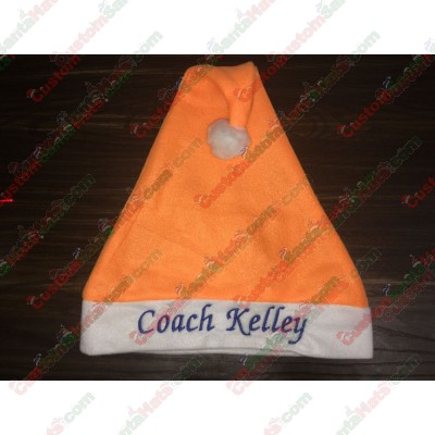 Orange Santa Hats ID-3