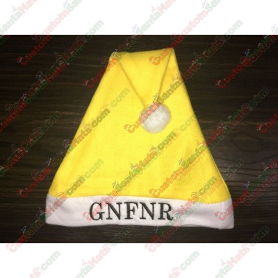 Yellow Santa Hat ID-23