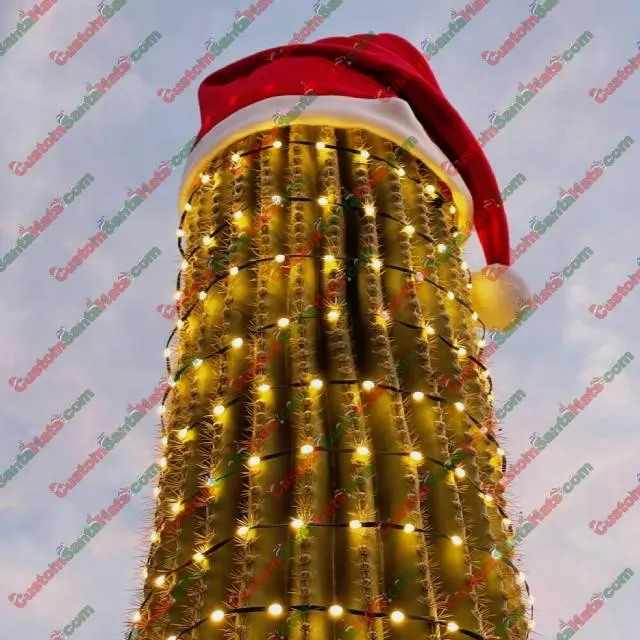 Santa hat for Cactuses